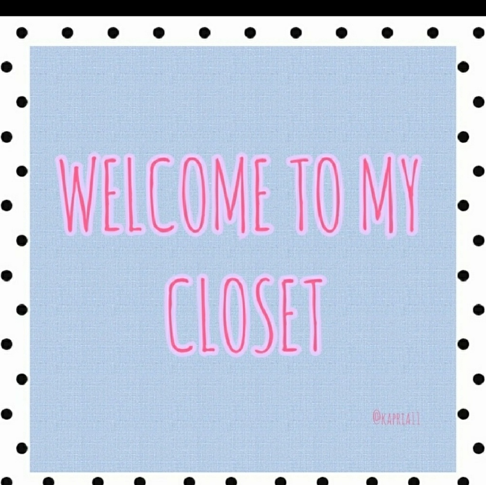 Welcome to my closet